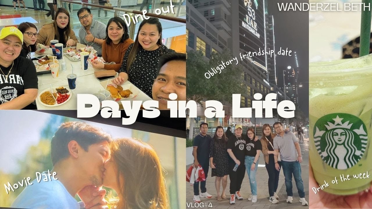 VLOG#4: SISTER'S BACK IN UAE | MOVIE NIGHT WITH FRIENDS | Expat Pinay | WanderZel Beth