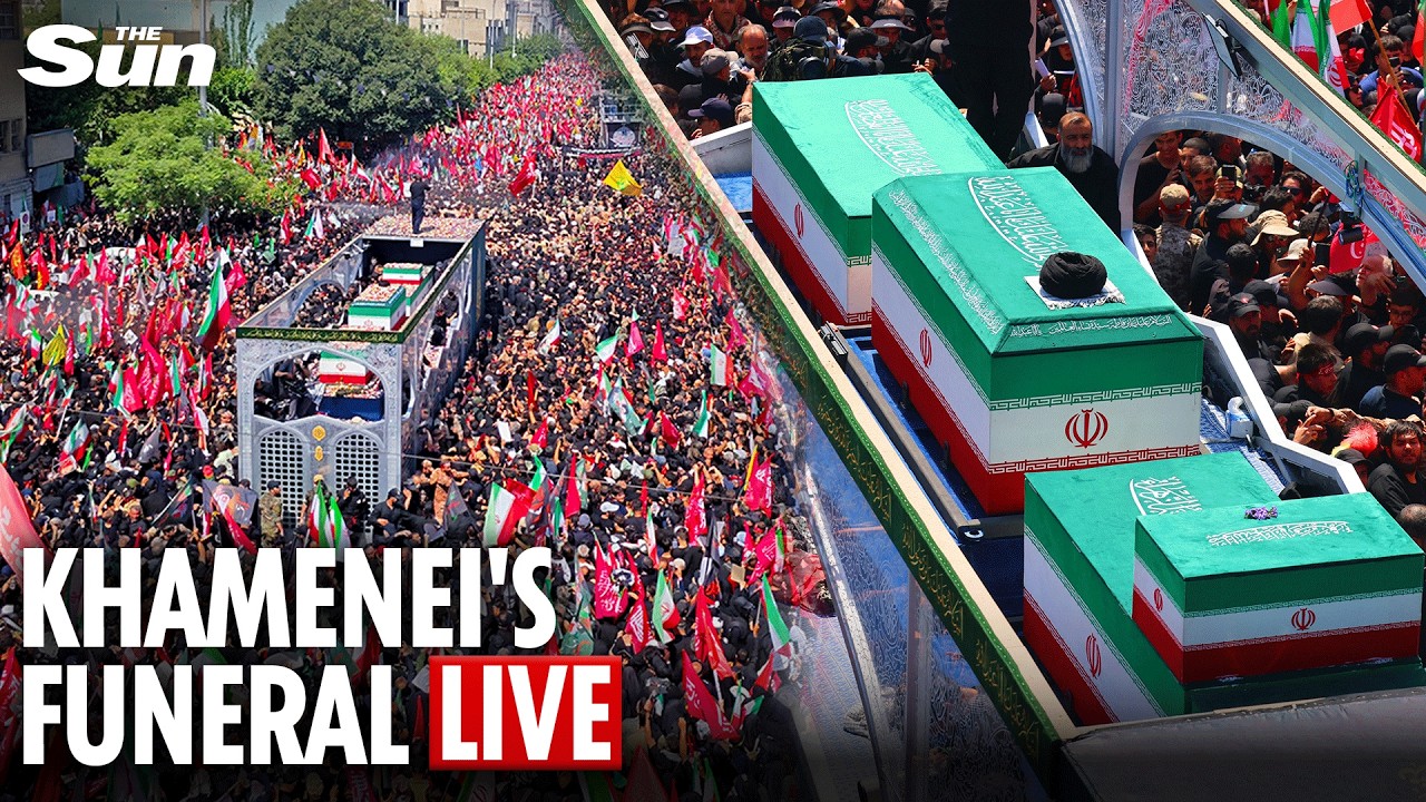 LIVE: Thousands attend funeral ceremony for Iran's Khamenei in Iraq's Najaf