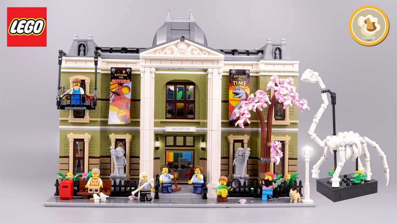 LEGO Музей естественной истории 10326 Скоростная сборка
