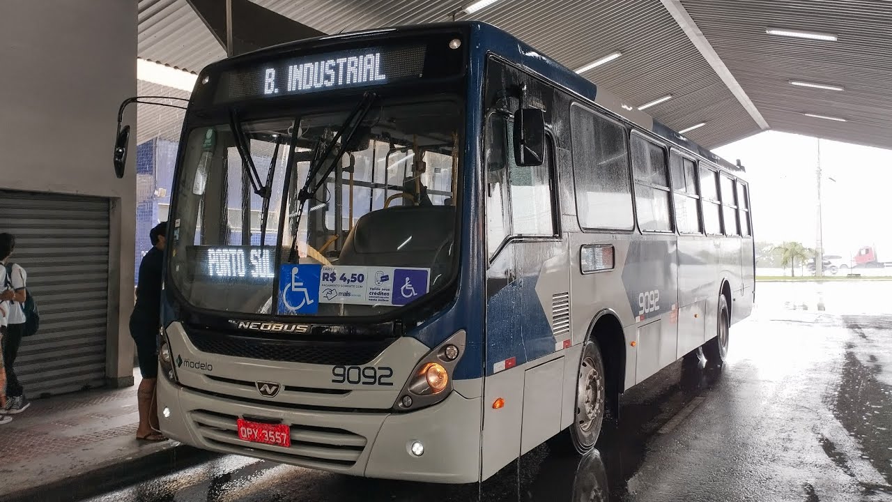 [VÍDEO EXTRA] Neobus New Mega Mercedes-Benz Bluetec-5 OF-1724L: Viação Modelo 9092