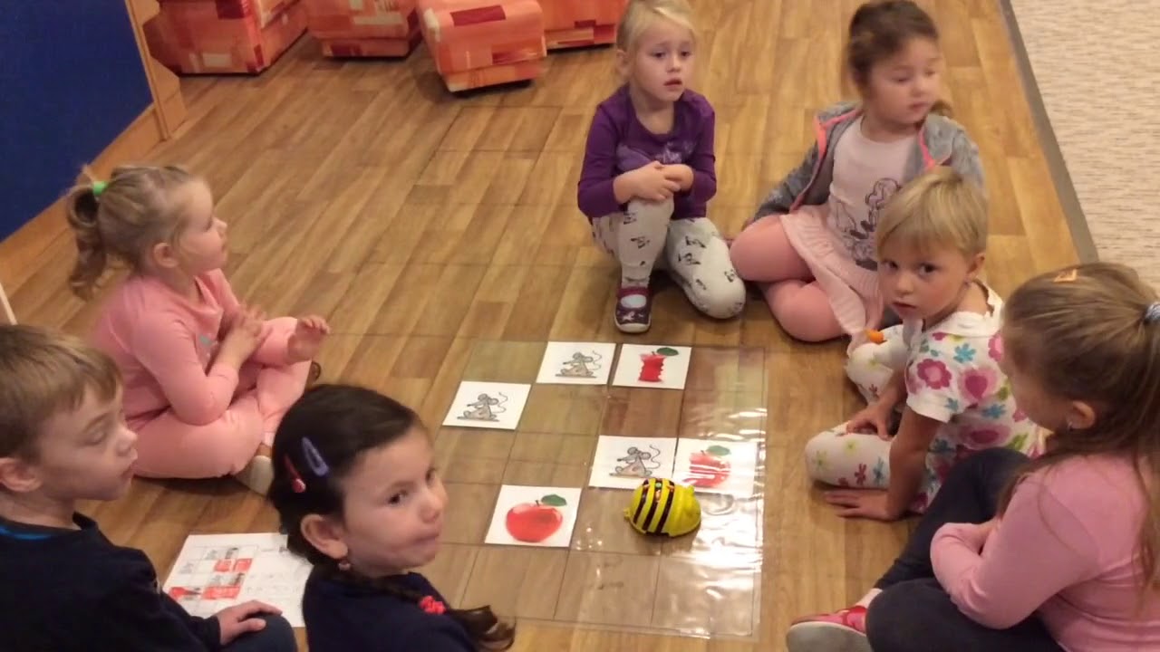 Bee Bot - časová posloupnost