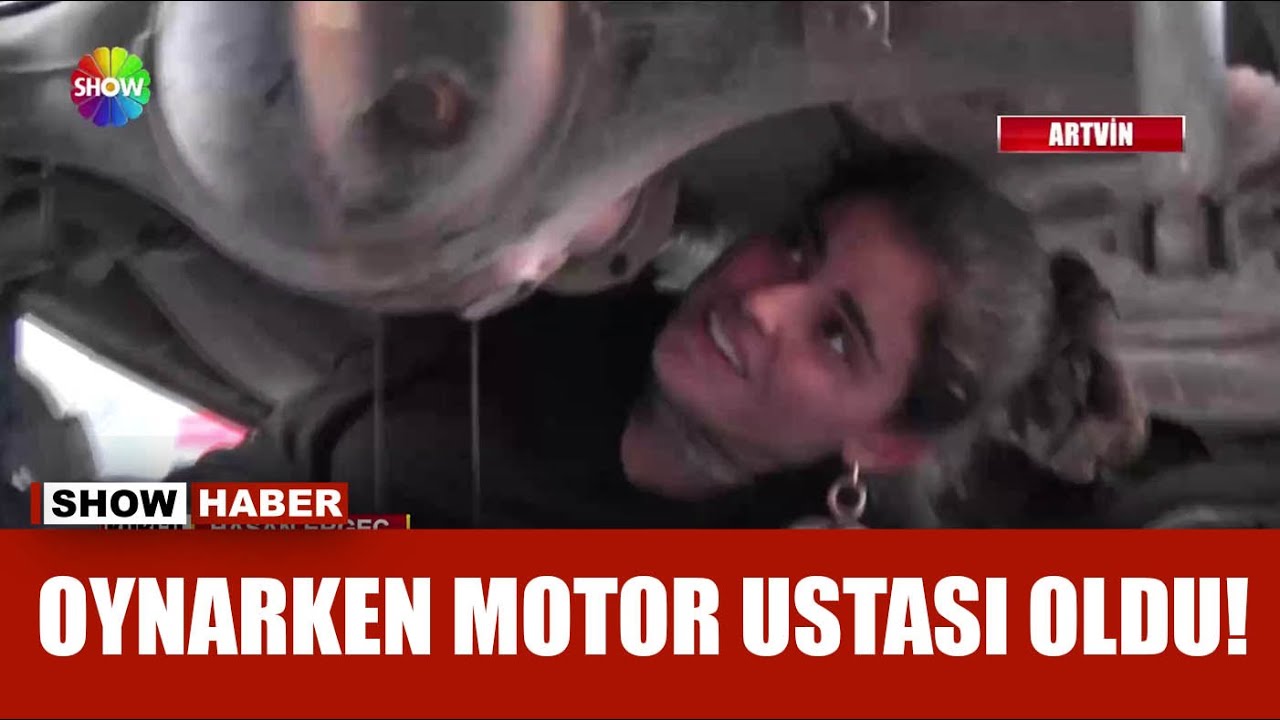 Sanayi sitesinin en genç motor ustası
