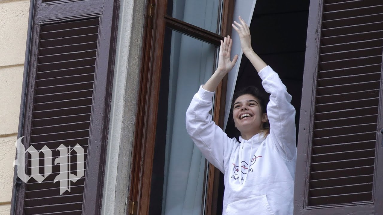 See people clap for health-care workers worldwide battling the coronavirus
