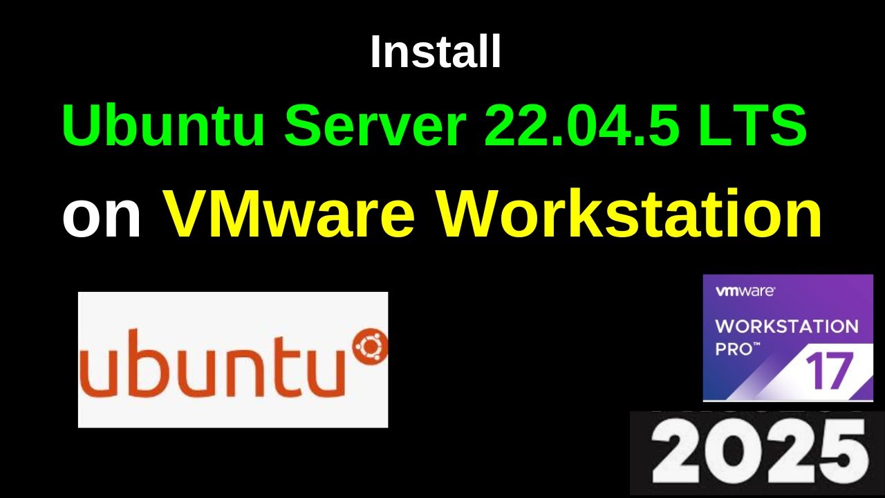 Установите Ubuntu 22.04.5 LTS Server на VMware Workstation как настоящий профессионал! Пошаговое ...
