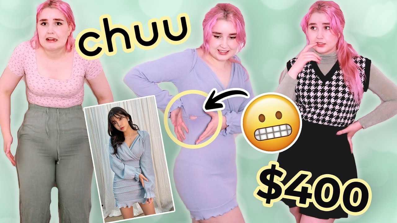 $400 Korean Fashion Try-On Haul 2021 | Chuu K-Fashion Review