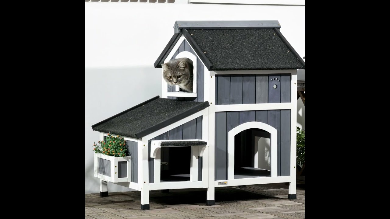 Katzenhaus, www.tatkraftshop.eu,✅Katzenhaus Outdoor, Katzenhütte Outdoor #katzenhaus #catshouse
