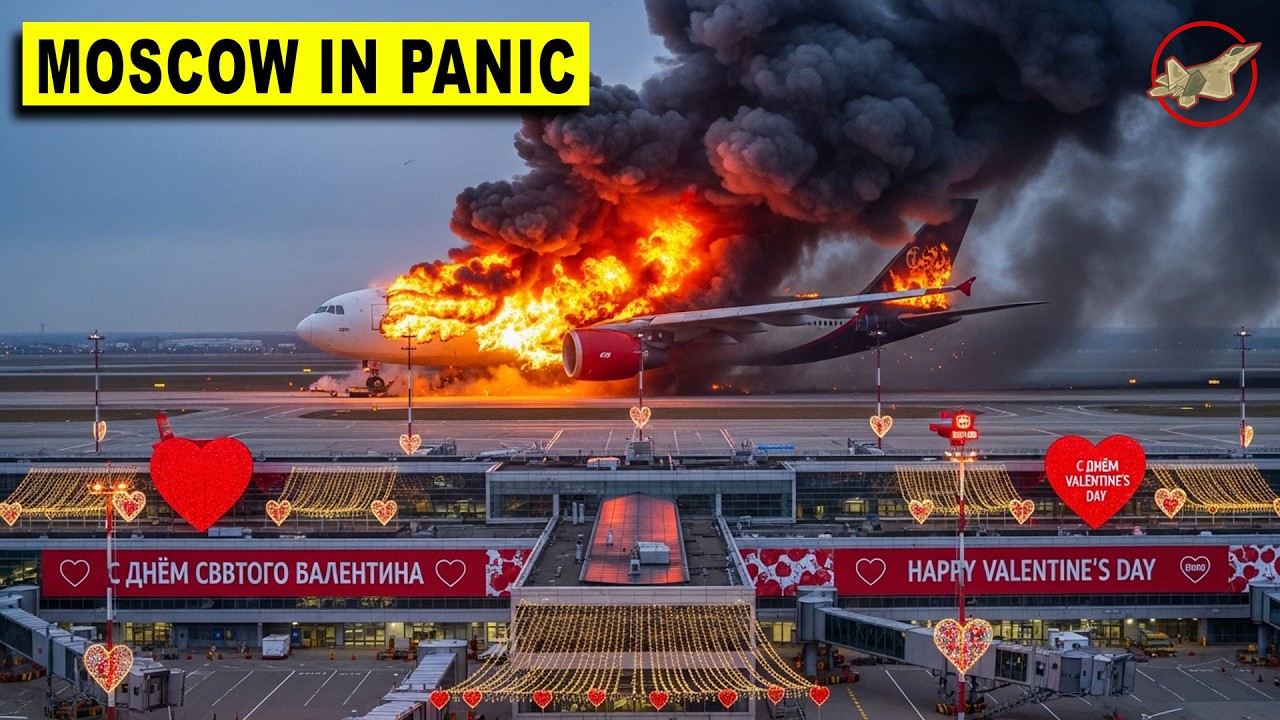 Ukraine Waited for the Valentine’s Celebration — Then BLEW UP the Moscow Airport