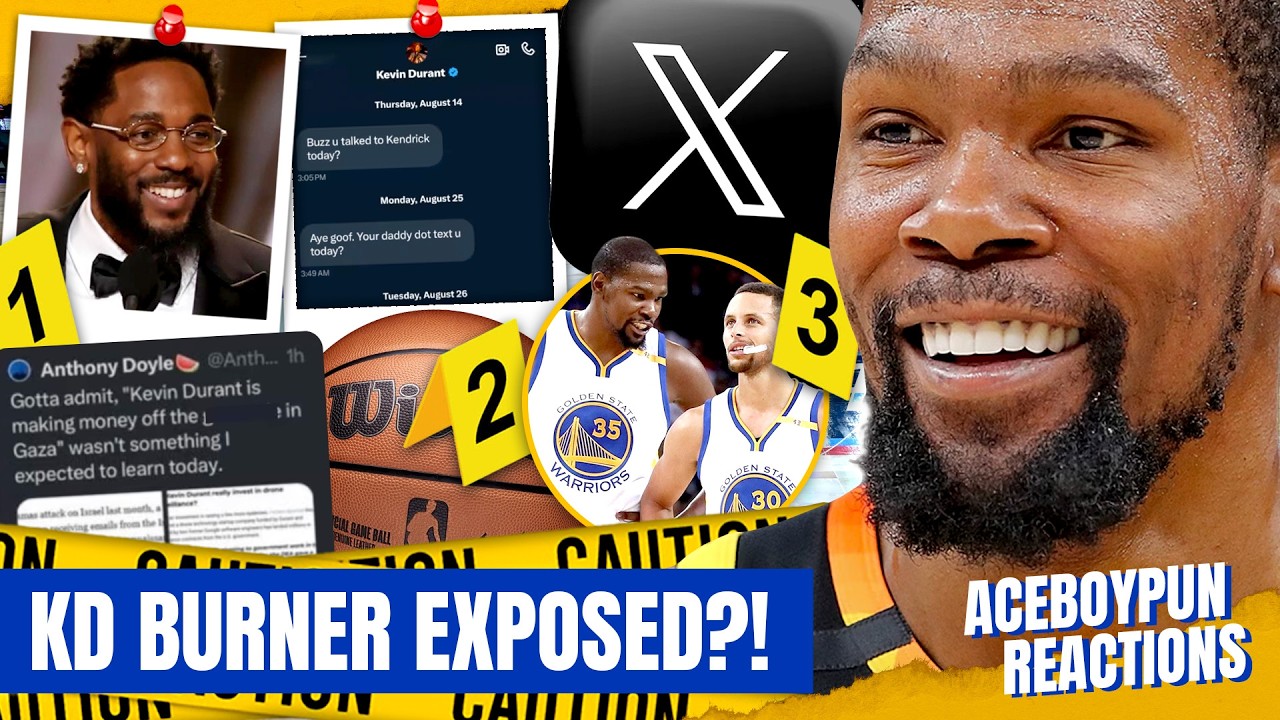 Did Kevin Durant’s Burner Account Just Get Exposed? | AceBoyPun Reacts