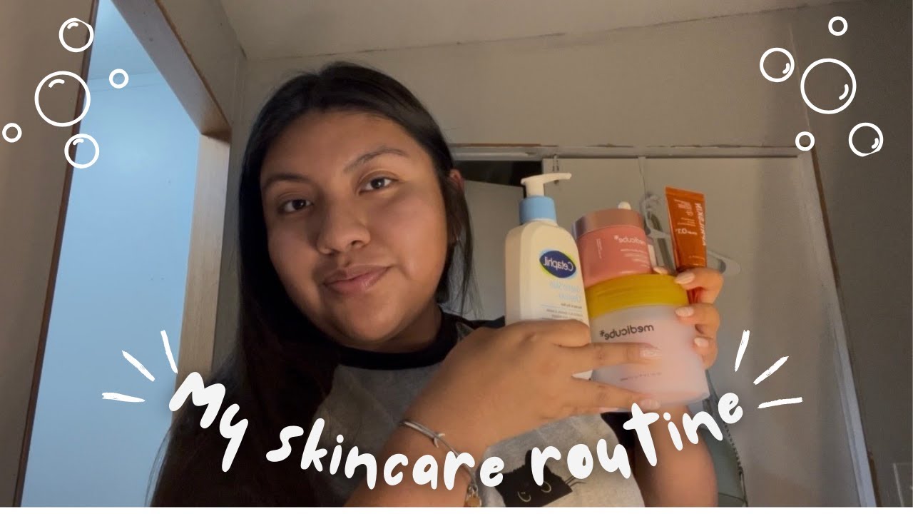 skincare routine !