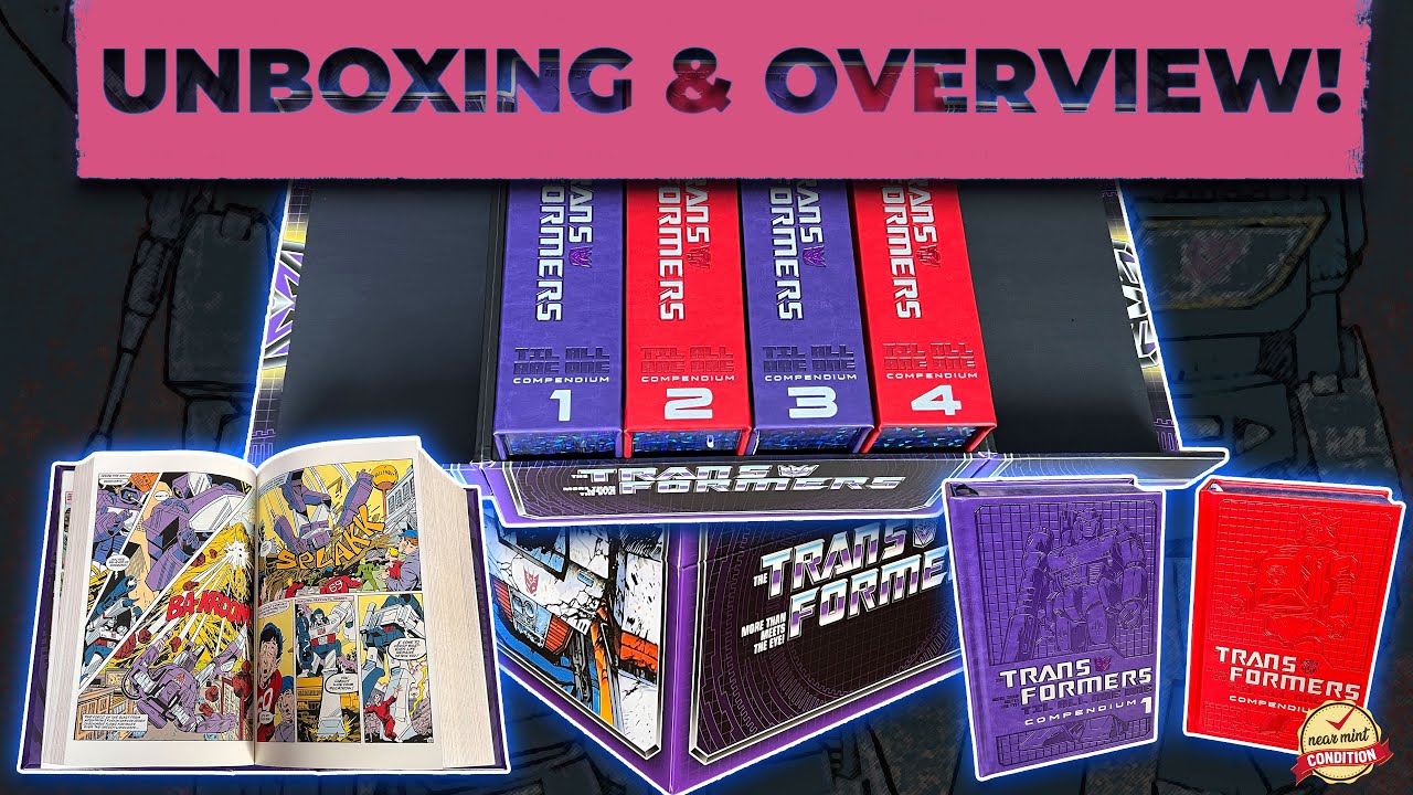 THE TRANSFORMERS: TIL ALL ARE ONE box set Unboxing and Overview | Transformers Compendium Comparison