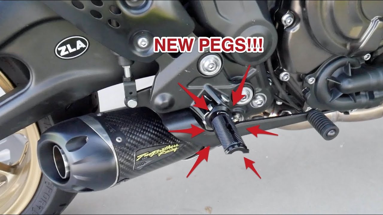 XSR700 Mod #11 - Rizoma Foot Pegs (Install & Review)
