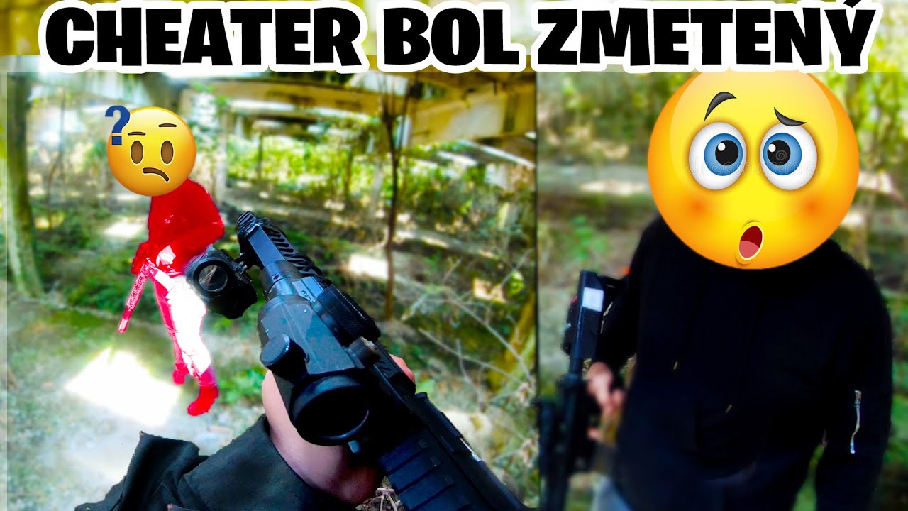 Airsoft CHEATER Mi ničí život ! ( Airsoft v opustenom hangári )
