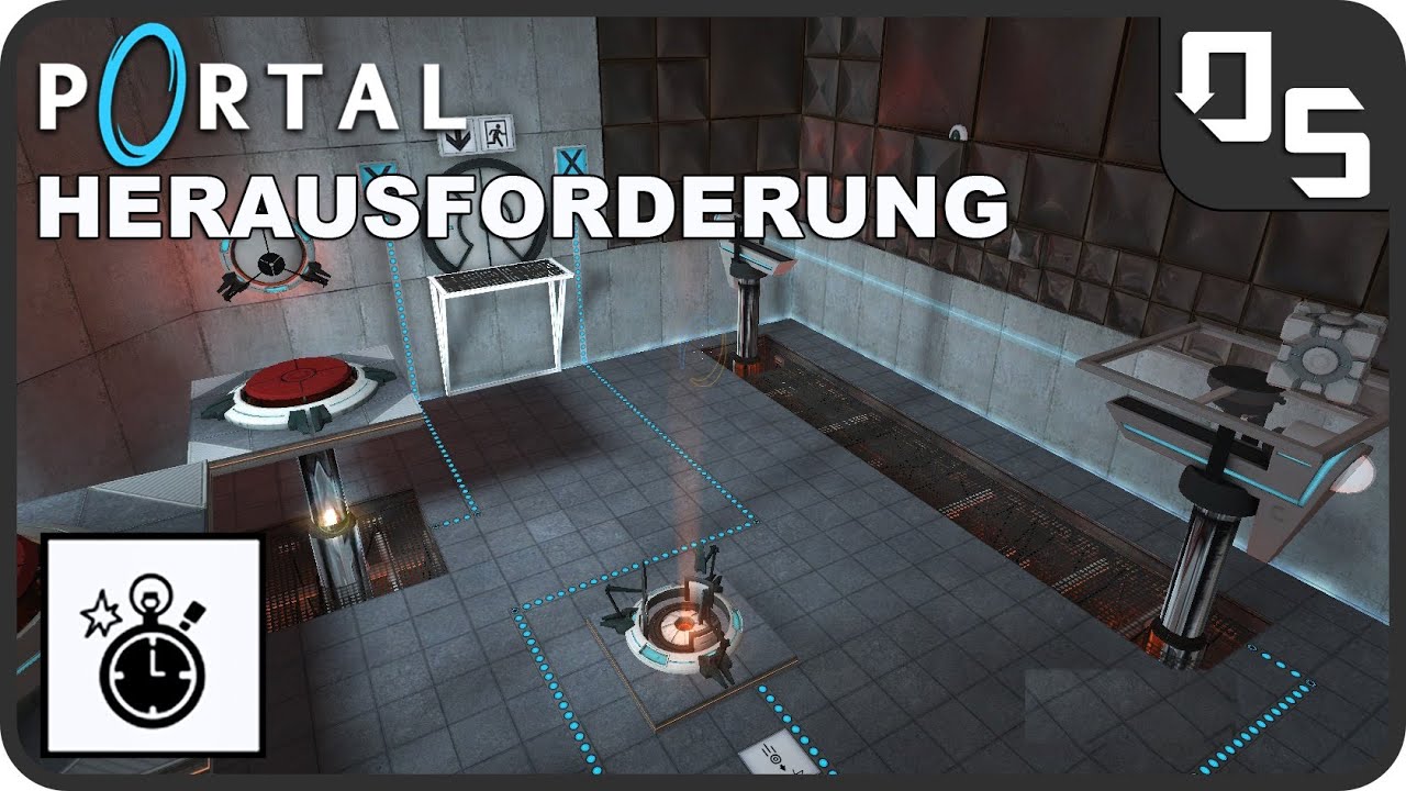 Portal | Testkammer 13 Herausforderung: Die k&uuml;rzeste Zeit [HD+]