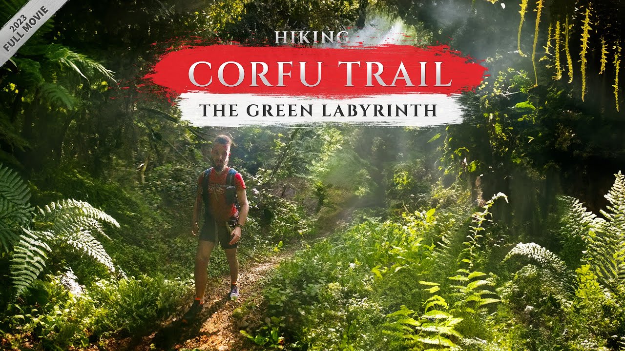 Hiking alone across Corfu - THE GREEN LABYRINTH (Corfu trail) - Full Movie