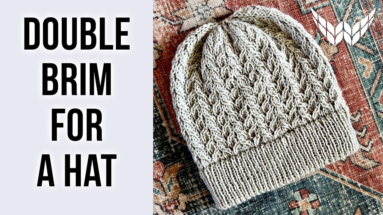 Double Brim for a Hat