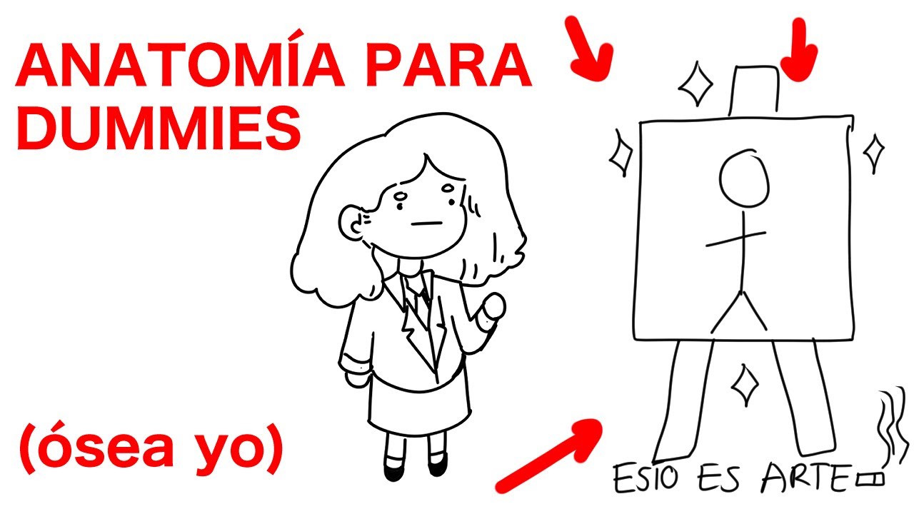 Como dibujar anatomía y MEGA FALLAR en el intento