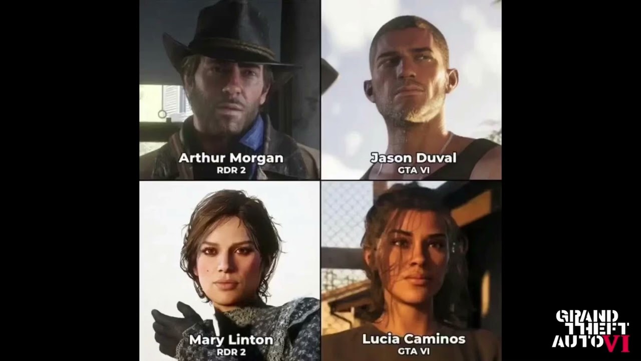 GTA: VI®️| Jason Duval and Lucia Caminos | Decendants of Arthur Morgan and Mary Linton