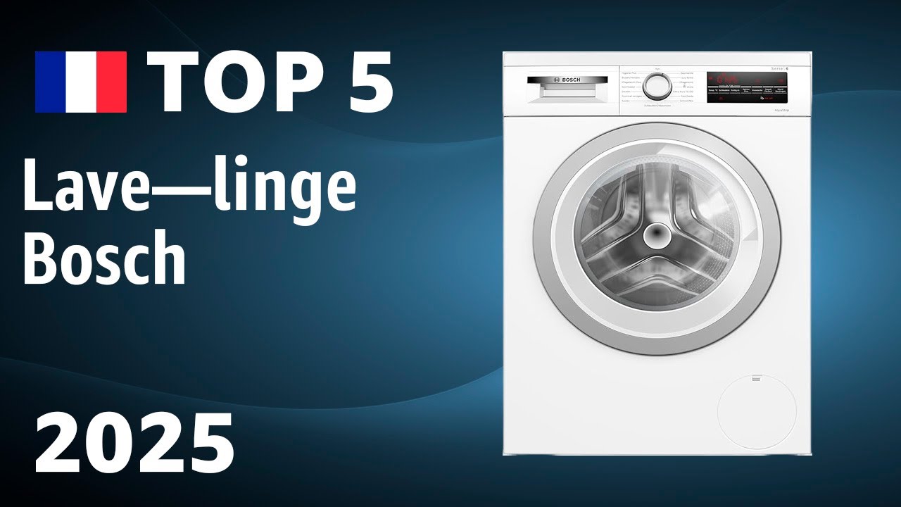 TOP—5. Meilleurs lave—linge Bosch. Test & Comparaison 2025