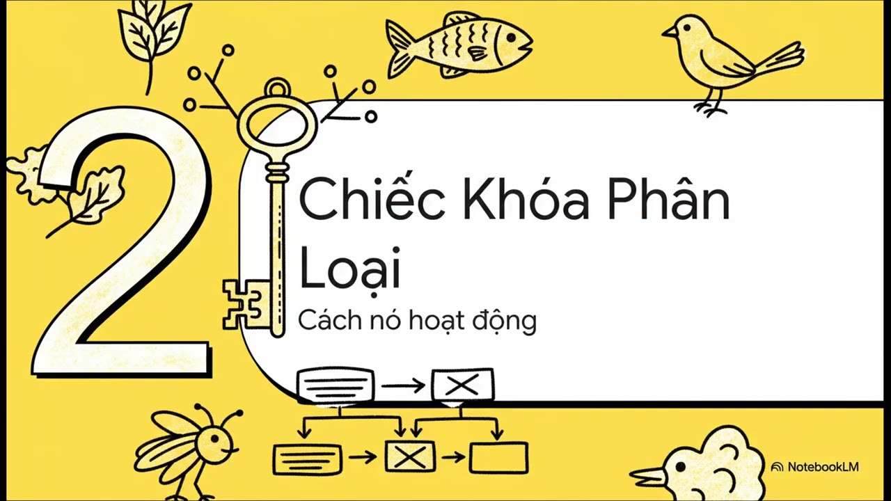 Bài 26. KHTN6. Khóa lưỡng phân