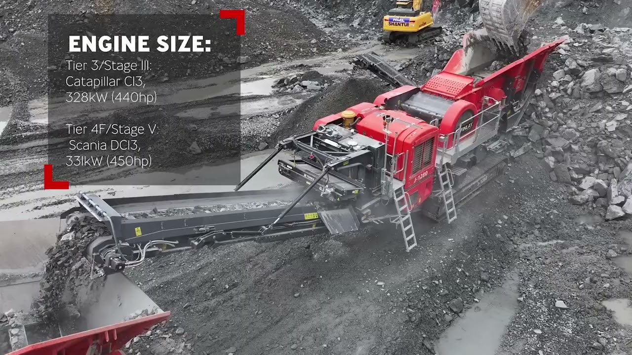 J-1280 Rock Crusher