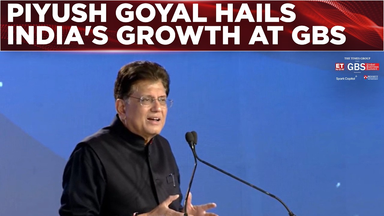 'India Rising As Data Hub' Piyush Goyal Hails Bharat's Growth At Global Business Summit 2026