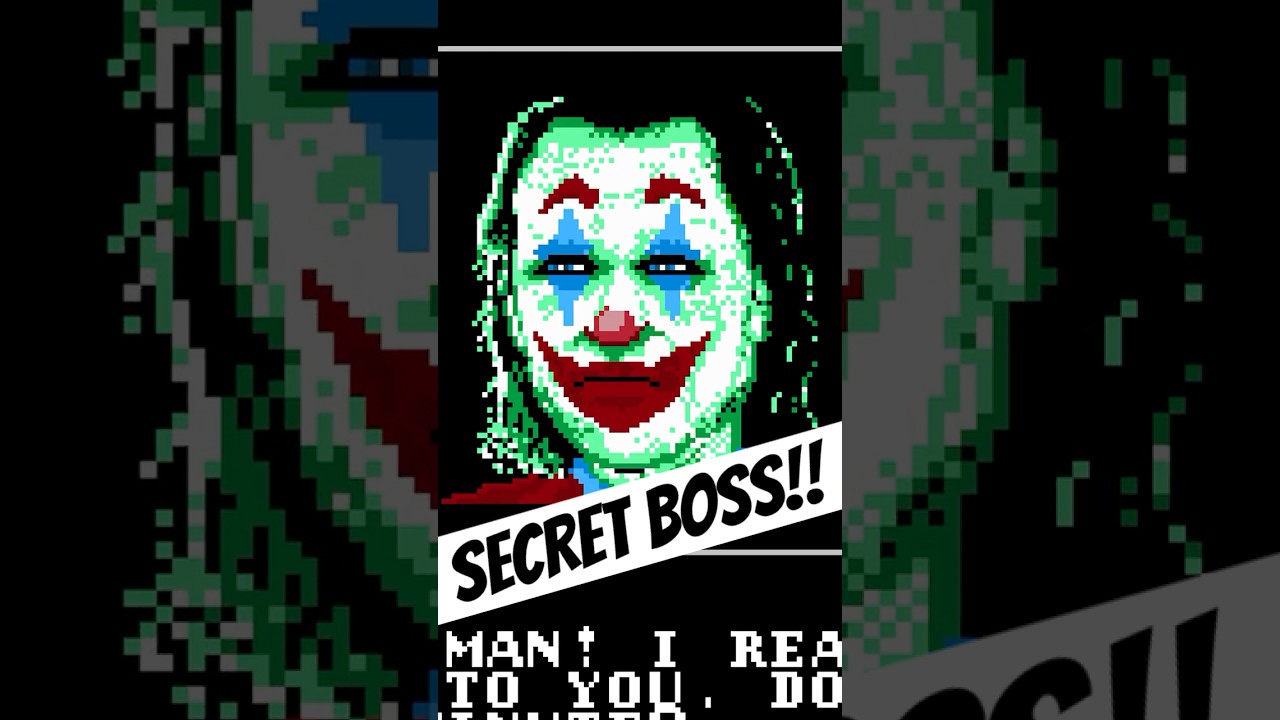 Stań do walki z JOKEREM JOAQUINA PHOENIXA w Batman (NES)!!