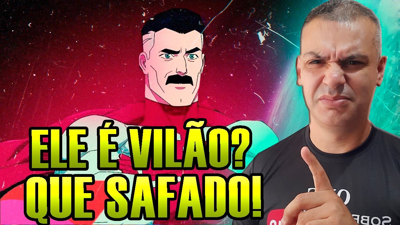 REACT RAP do Omni-Man (Invenc&iacute;vel) - OLHEM PRO C&Eacute;U | NERD HITS (react 7 minutoz react