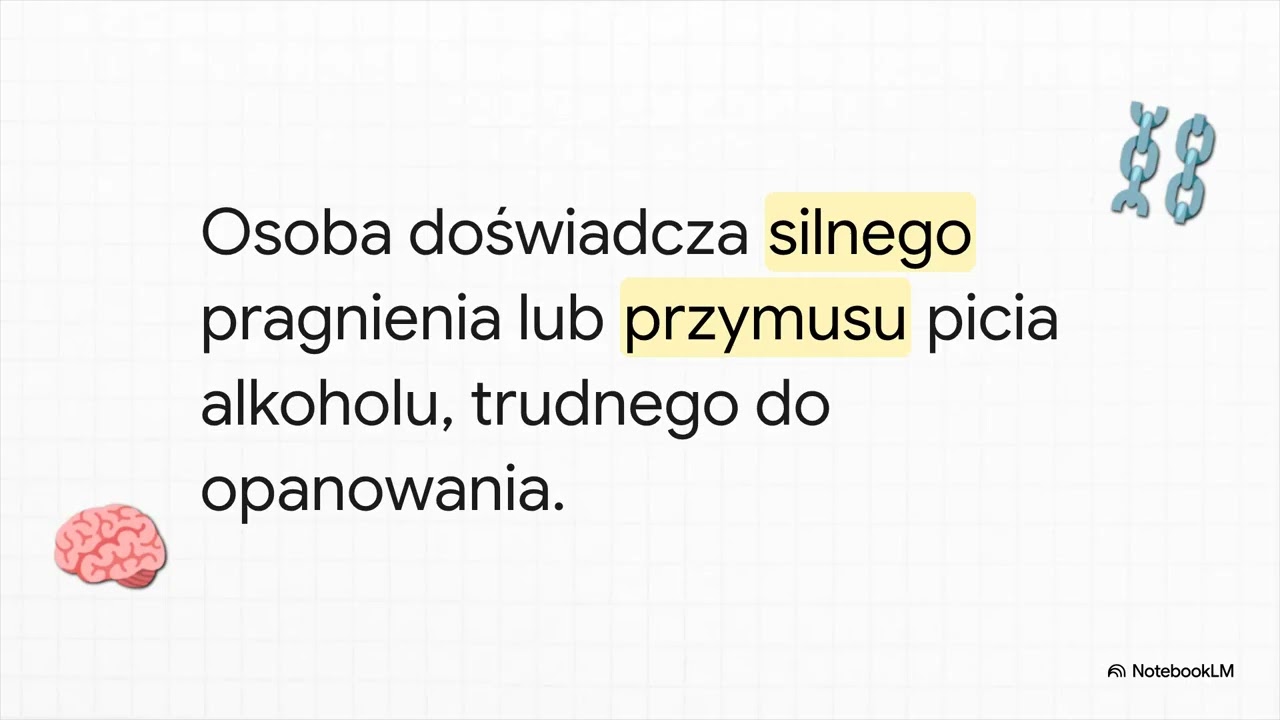 21. Definicja i kryteria diagnostyczne uzależnienia od alkoholu wg klasyfikacji ICD-10.