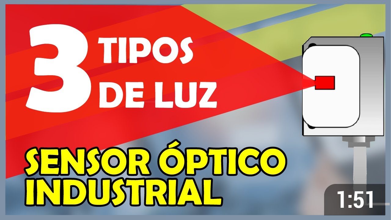 3 Tipos de Luz do Sensor Óptico Industrial