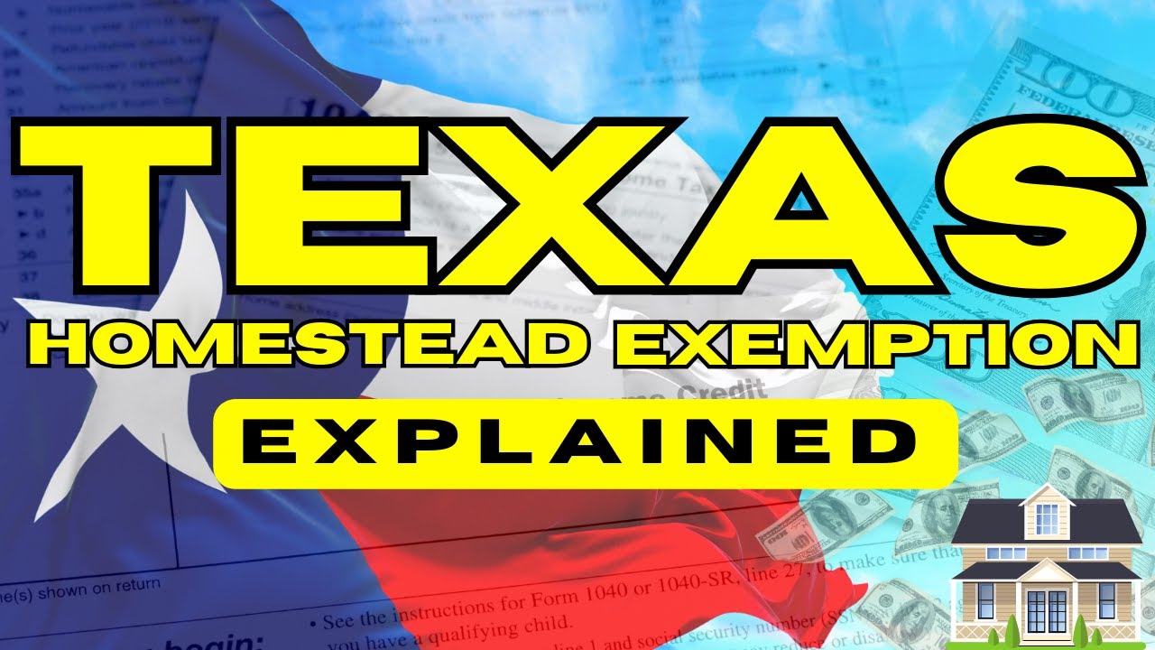 The Ultimate Guide to Homestead Exemption in TX 🏡💰 | Property Tax     Benefits for Homeowners!