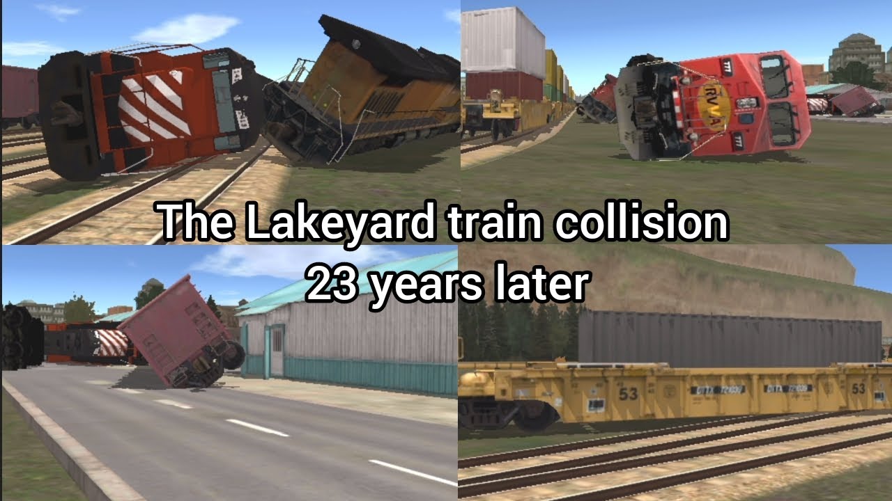 The Lakeyard train collision 23 years later (Ft. Mr Train)