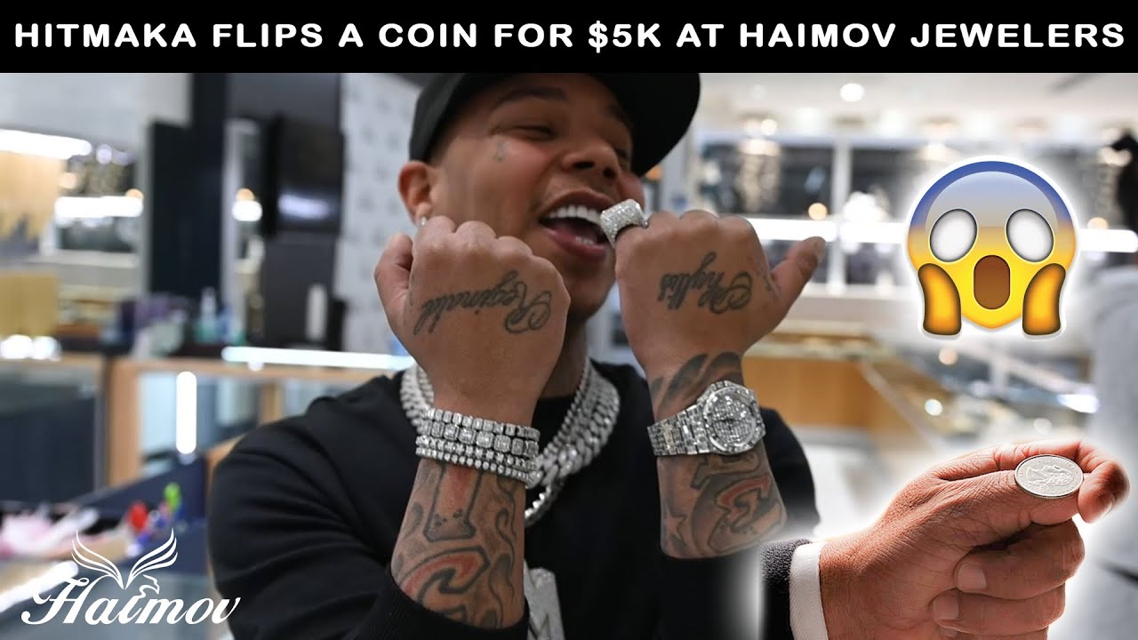 HITMAKA FLIPS A COIN FOR $5K AT HAIMOV, ENDS UP SPENDING OVER 100K !