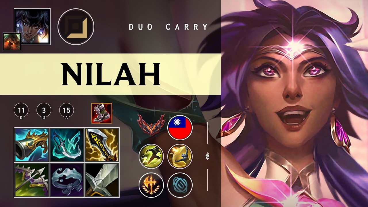 Nilah ADC vs Xayah - TW Grandmaster Patch 26.04