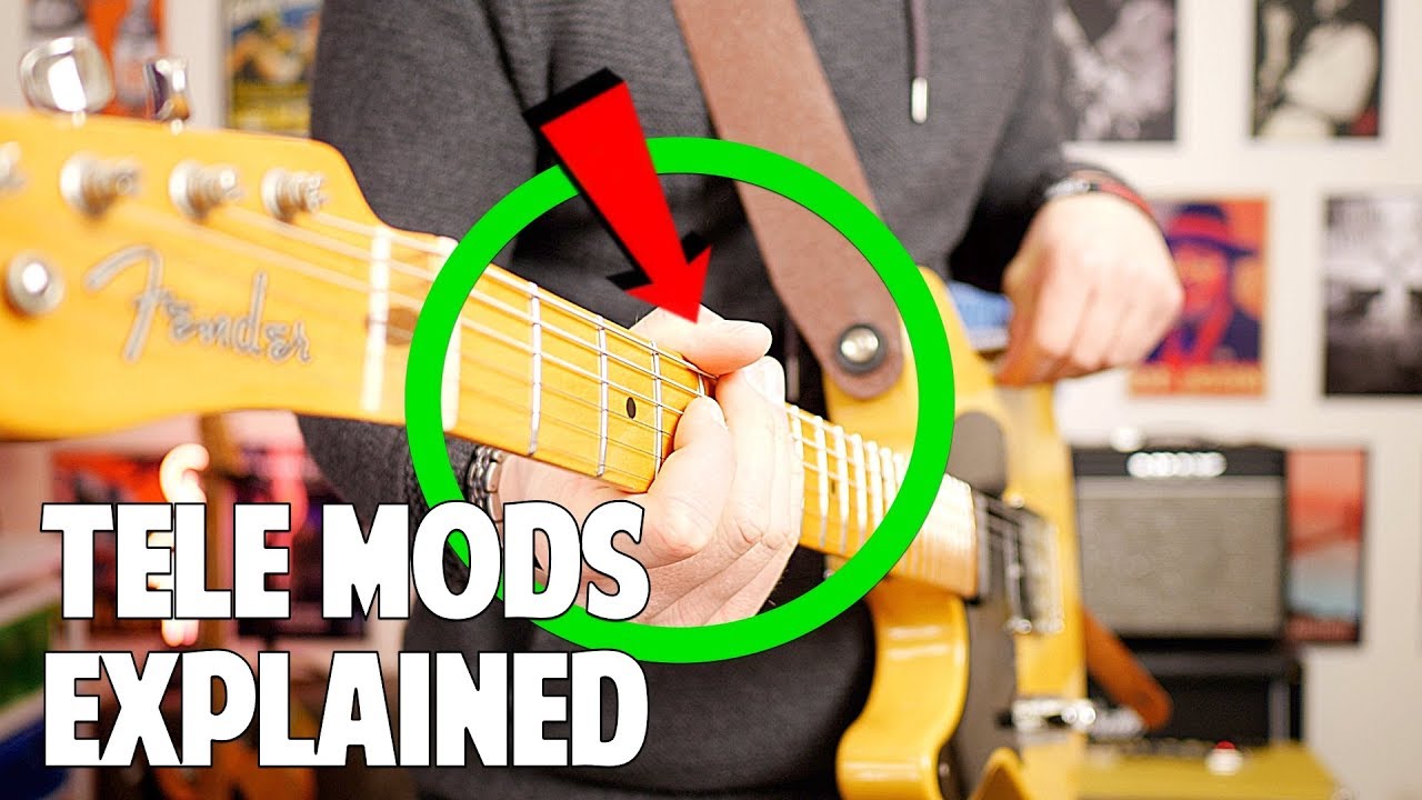 My Fender '52 Reissue Telecaster Mods Explained