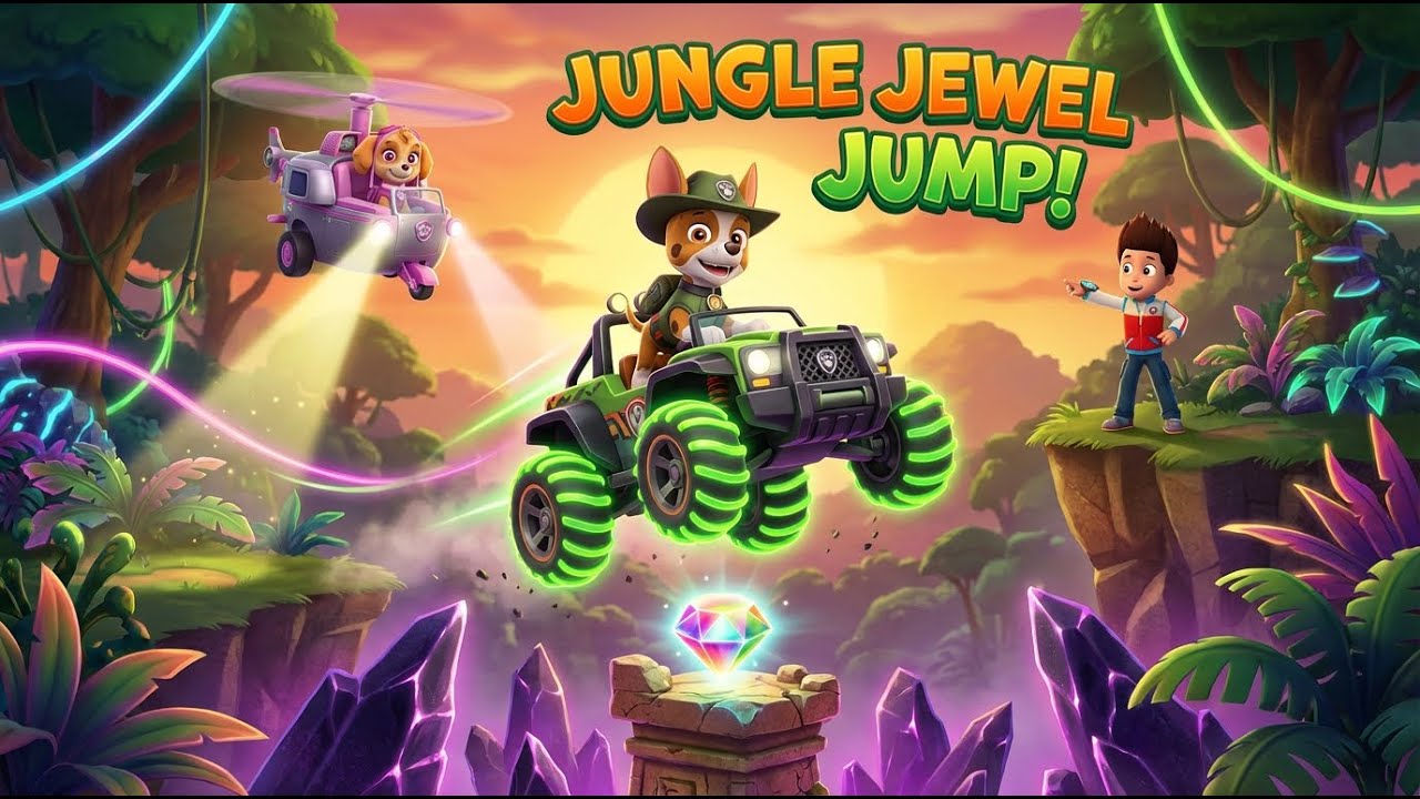 PAW Patrol: Rescue Wheels – The Jagged Jungle Jewel Hunt