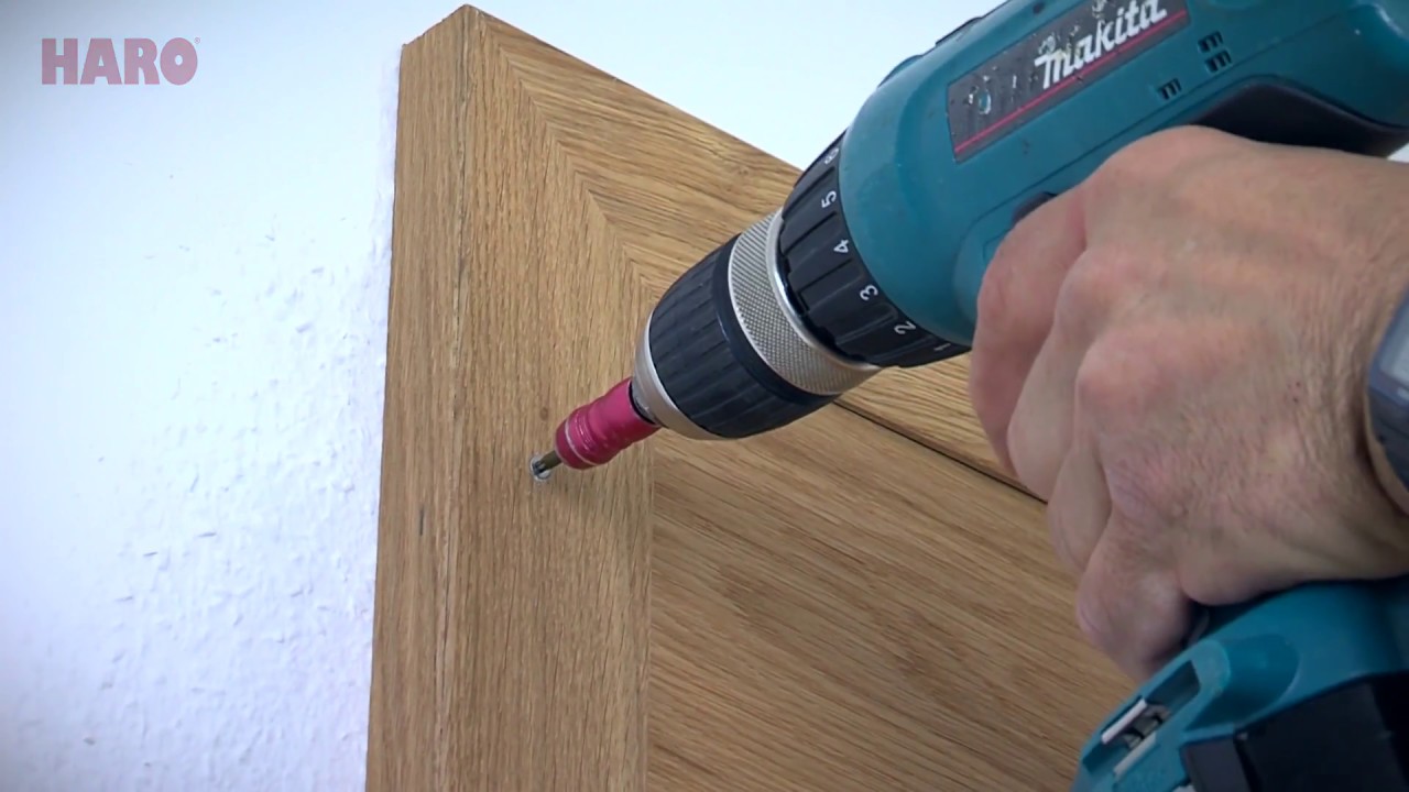 Installation instructions for Wood Flooring on the Wall – HARO 