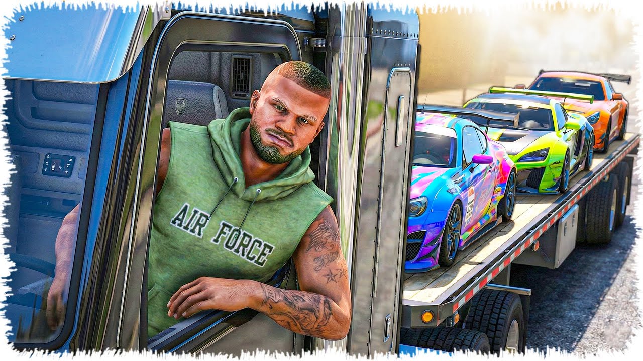 Джонни дальнобойщик ұзақ жолға шықты (GTA V)