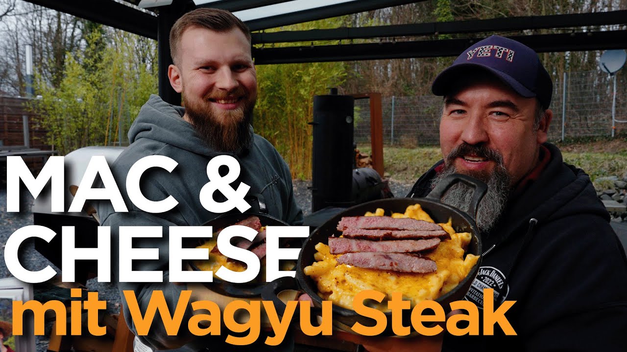 MAC AND CHEESE MIT WAGYU STEAK mit @Meat 'n' Great