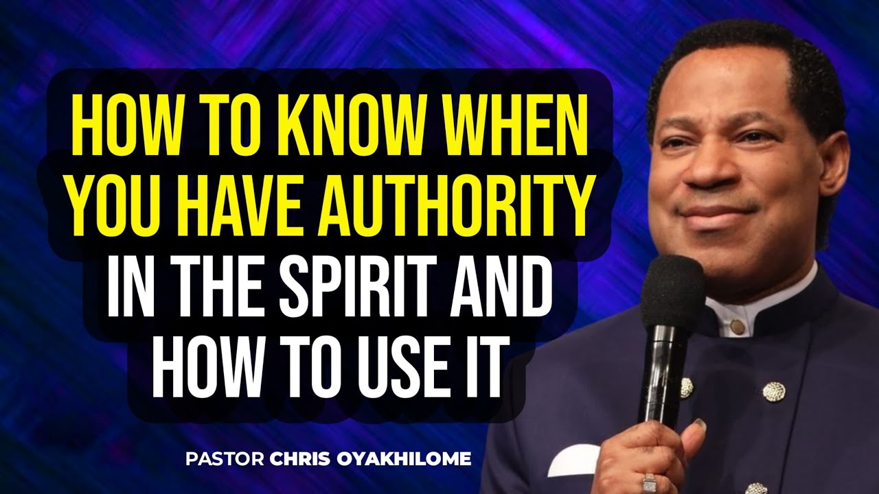 КАК УЗНАТЬ, КОГДА У ВАС ЕСТЬ ВЛАСТЬ В ДУХЕ, И КАК ЕЮ ИСПОЛЬЗОВАТЬ || ПАСТОР КРИС ОЙАХИЛОМЕ