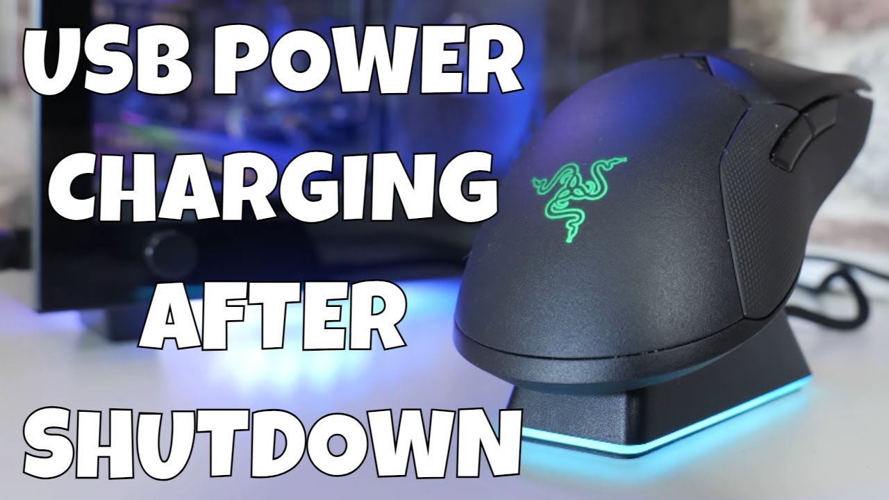 Enable Or Disable MSI Motherboard USB Port Power When The PC Is Switched Off
