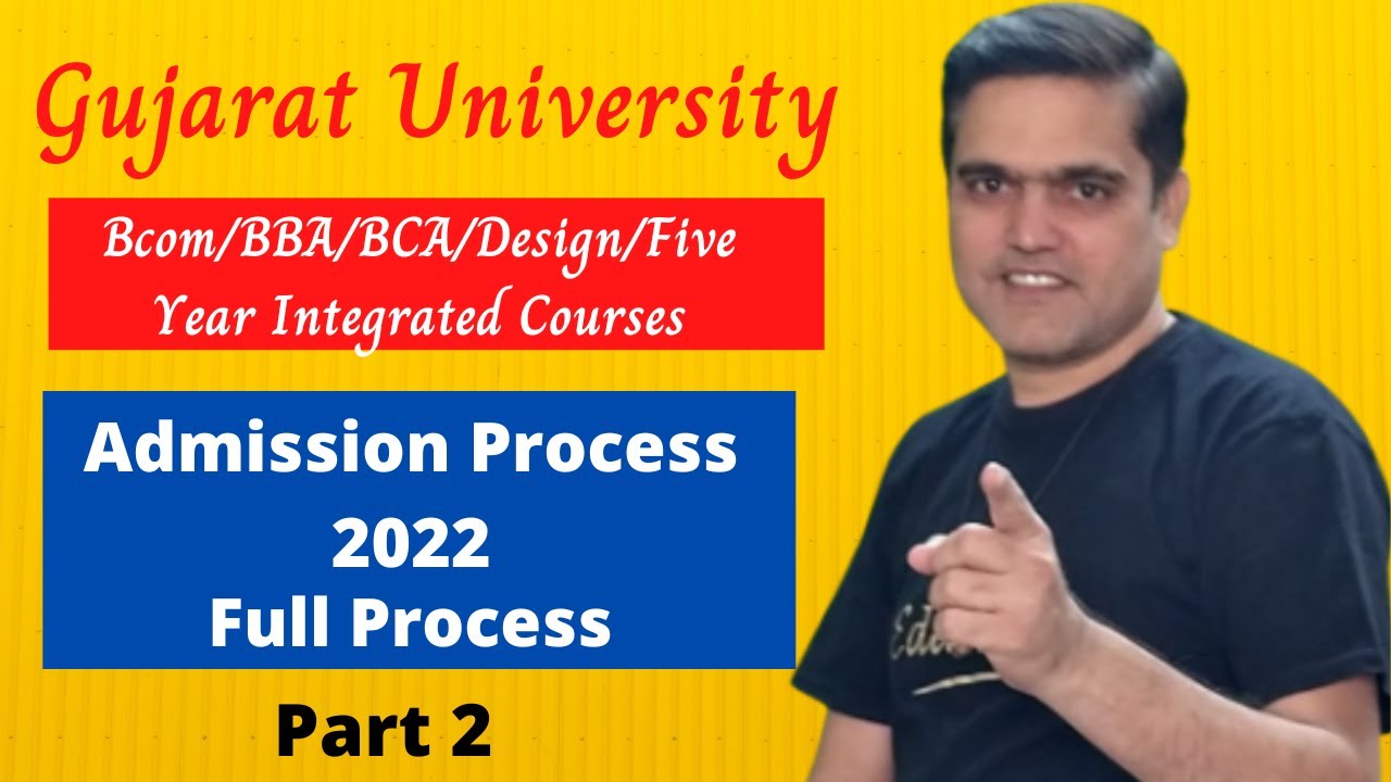 Bcom admission 2022 | Gujarat University admission Process 2022-23 | bcom admission form kaise bhare
