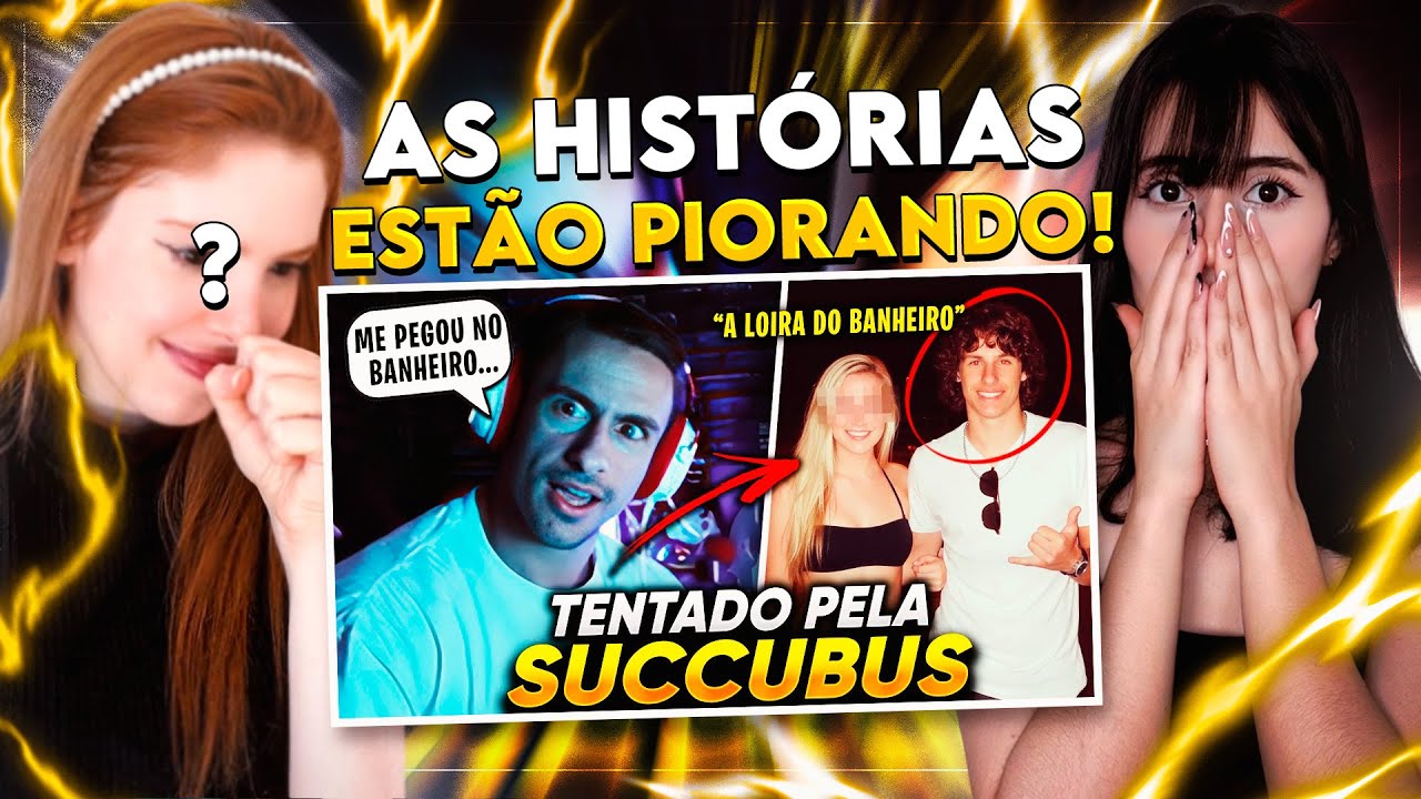 REACT | XANDÃO CONTA HISTÓRIA de QUANDO FOI TENTADO POR UMA SUCCUBUS DENTRO do BANHEIRO | CR Reacts