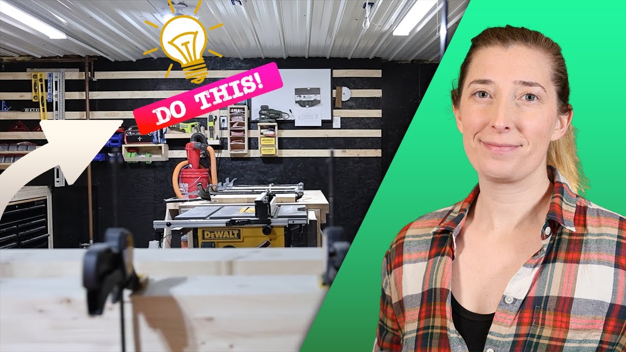 🔨 Father & Daughter DIY Home Workshop Build: Transforming Space into a Dream Workshop! 🛠️