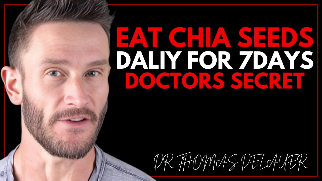 Eat Chia Seeds Daily for 7 Days & This Happens (not what you think) | Dr. Thomas DeLauer