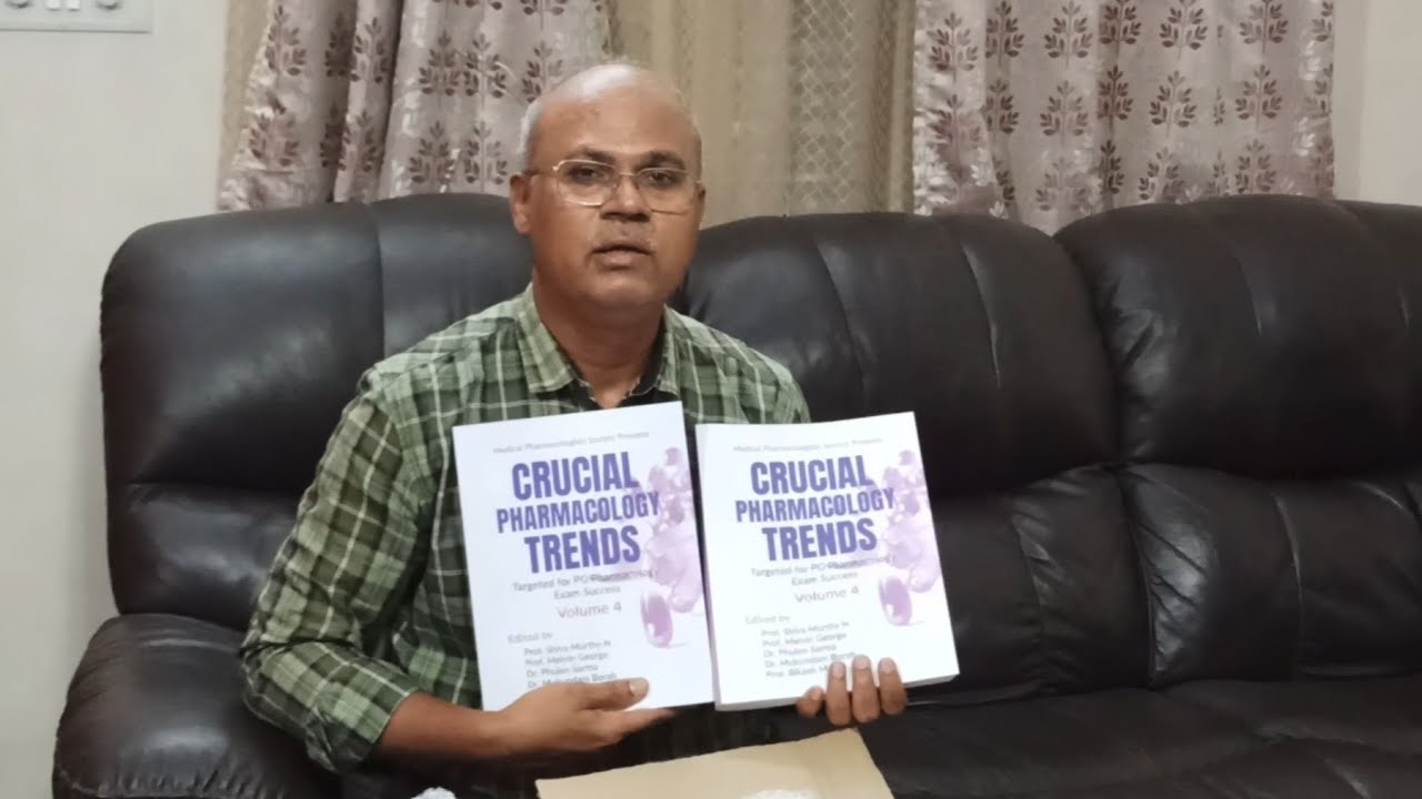 Unboxing of Volume 4, Crucial Pharmacology Trends of MPS and published by Notion Press