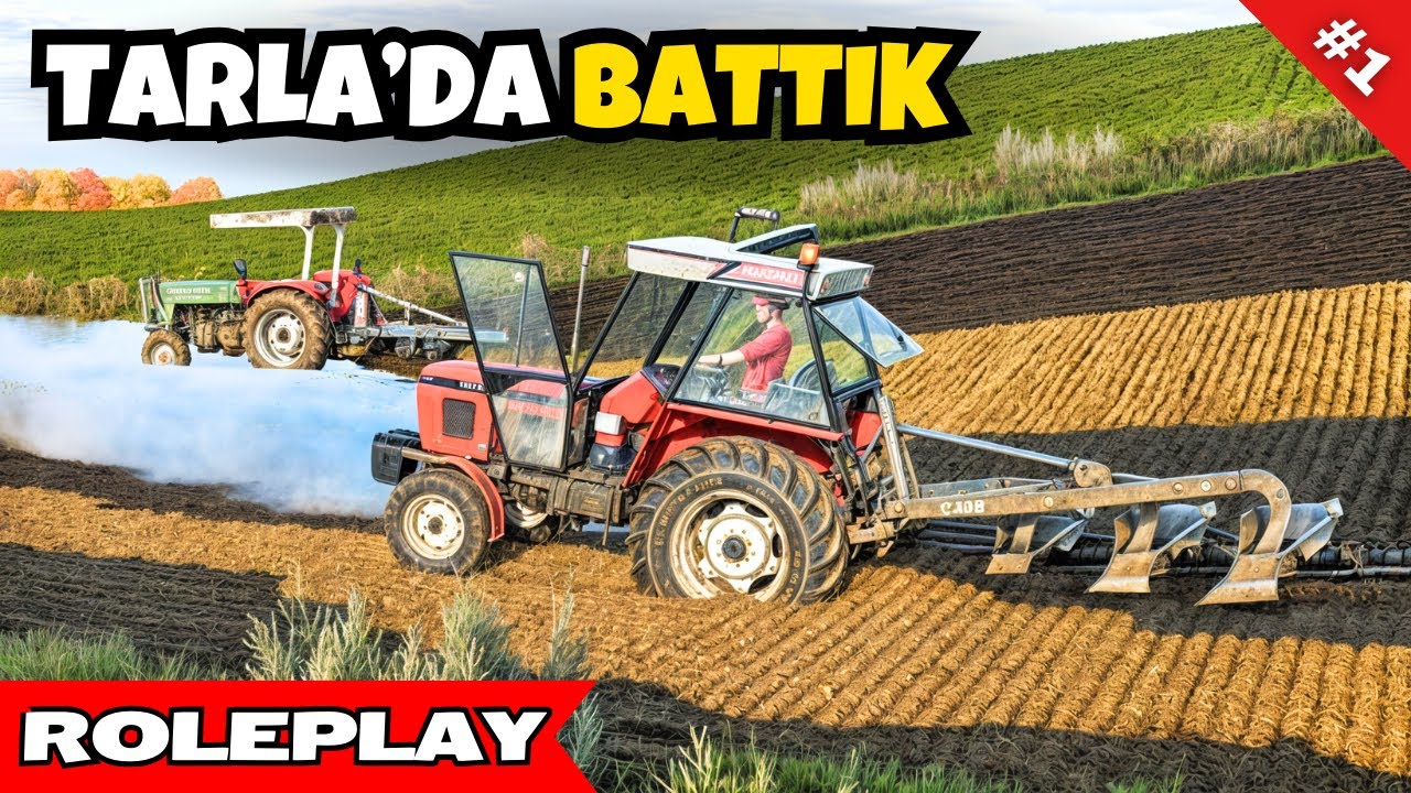 GEÇİM SIKINTISI BAŞLADI | TARLADA BATTIK | FAKİR HAYATI | FS22 GERÇEK HAYAT | MEDRP ANKARA | S3 B1