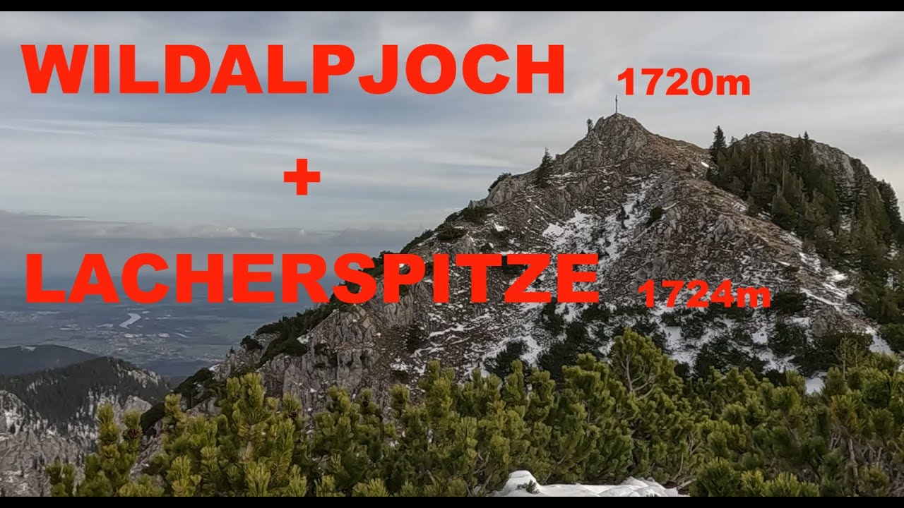 Wildalpjoch und Lacherspitz,  winterliche Bergwanderung,  T3