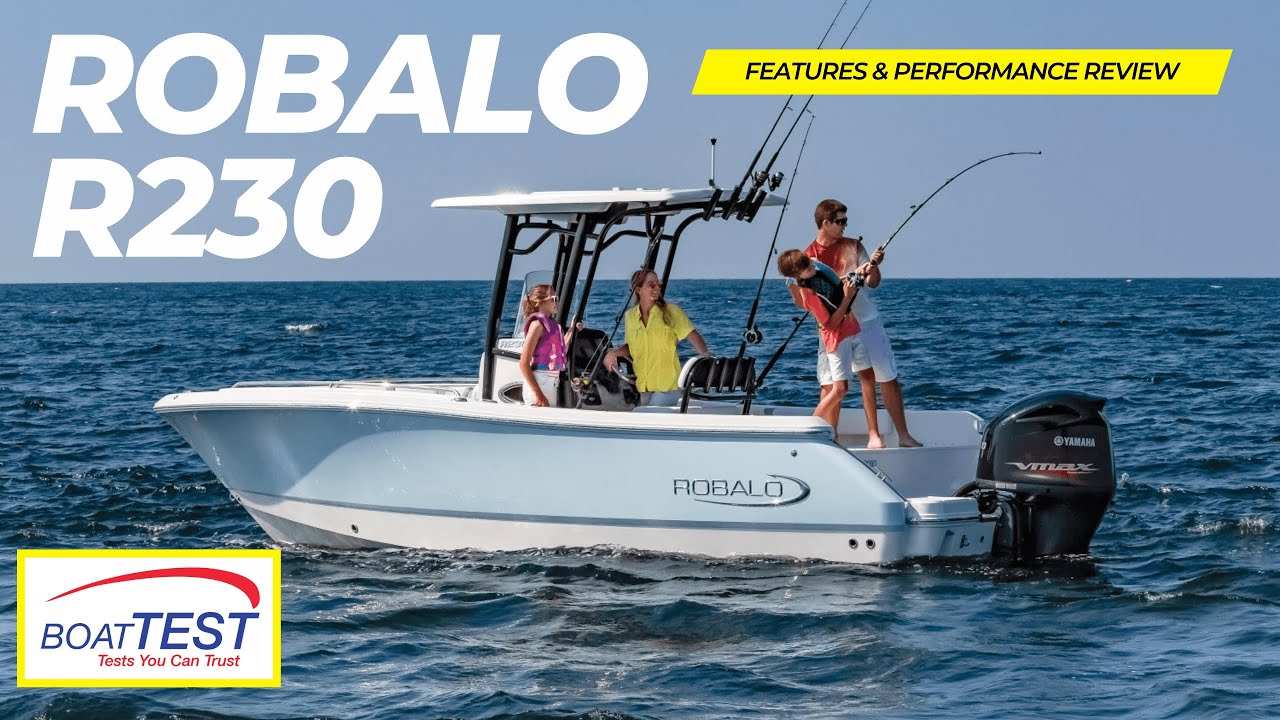 Robalo R230 | ТЕСТ характеристик и производительности (2024-) | BoatTEST