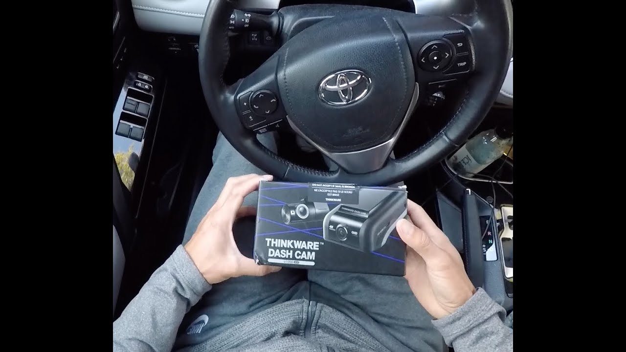 Toyota Rav4 Thinkware U1000 2ch Dash Cam Install