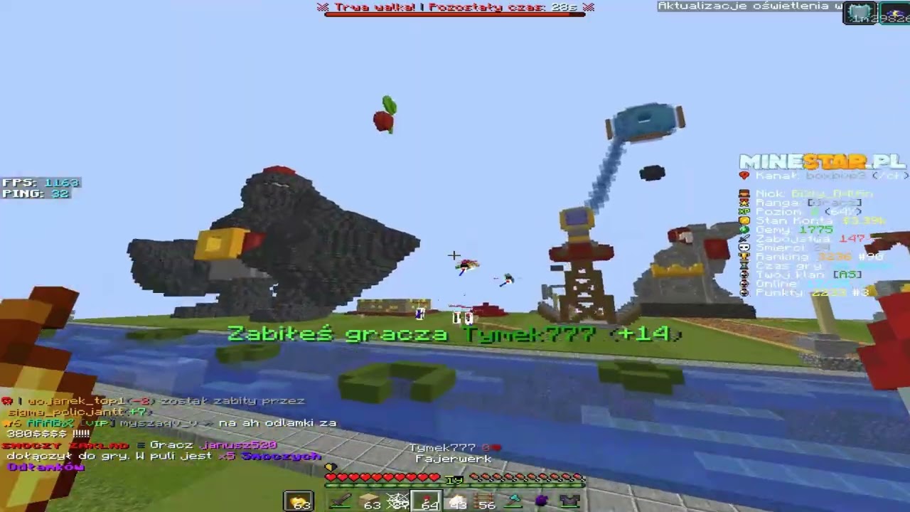 MINESTAR.PL |  BOXPVP MONTAGE #3 | LOSOWANIE NA 10K CO 10 LIKE